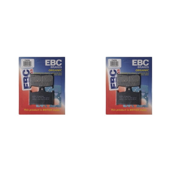 EBC Brake Pad Front Kit FA236 for Triumph Trophy 1200 (4 Cyl From VIN 4902) 1993-2001