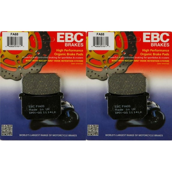 EBC Brake Pad Front Kit FA68 for Kawasaki KZ 1000 M CSR 1981-1982