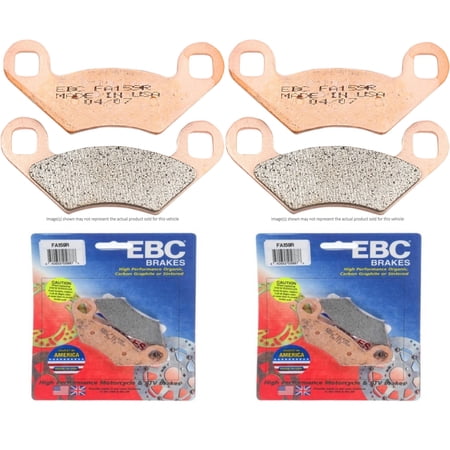 EBC Brake Pad Front and Rear Kit FA159SV-FA159R for Polaris Worker 335 4x4 1999-2000