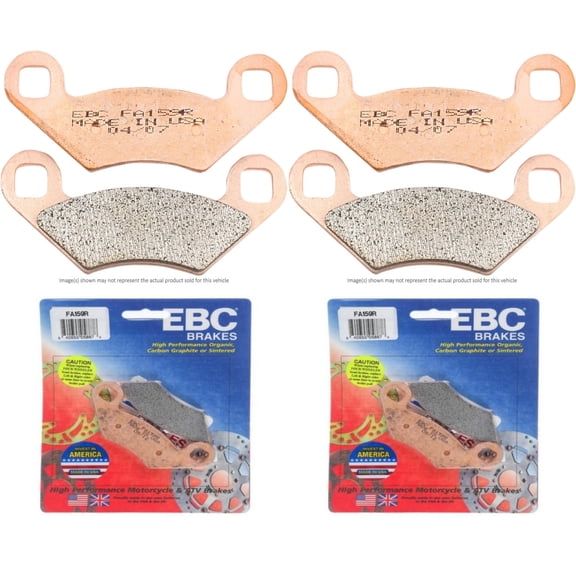 EBC Brake Pad Front and Rear Kit FA159SV-FA159R for Polaris Xpress 400L 1996-1997