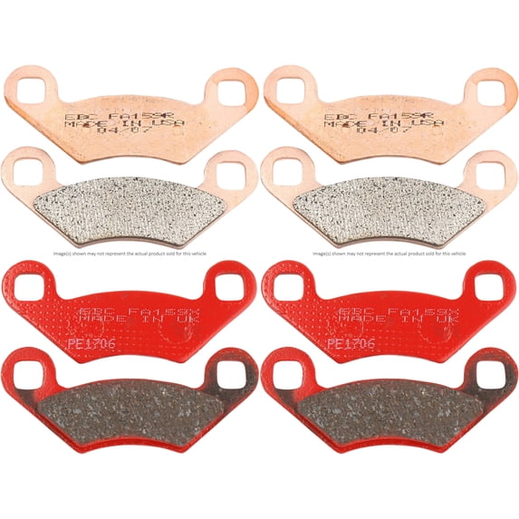 EBC Brake Pad Front and Rear Kit FA159SV-FA159X for Polaris Diesel 1999-2000