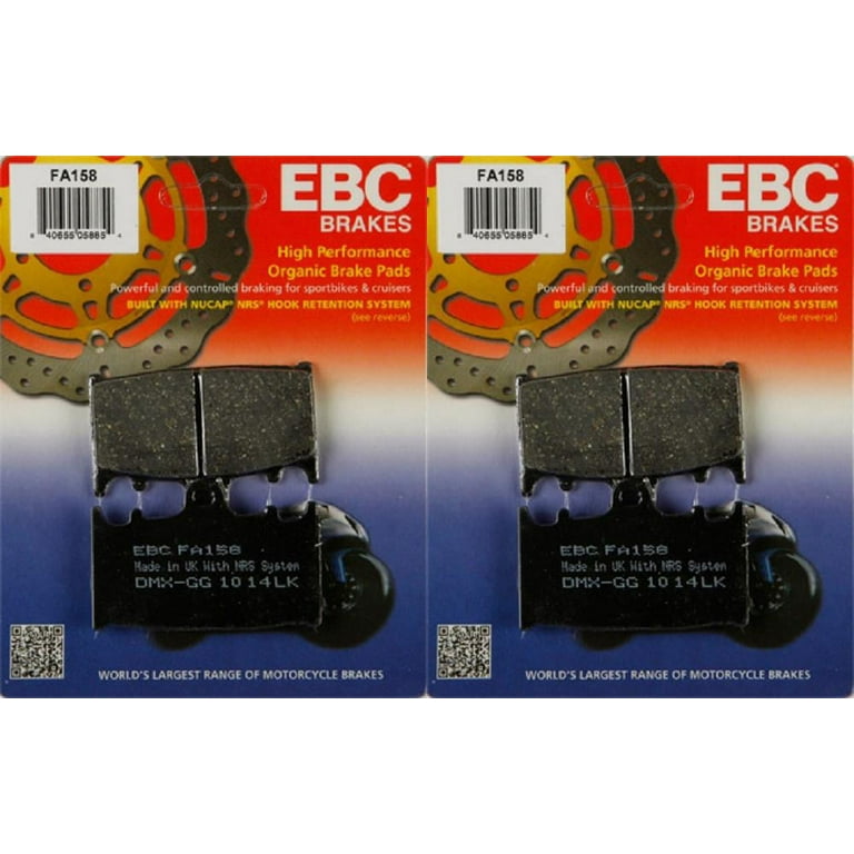 EBC Brake Pad Kit FA158 for Kawasaki Ninja ZX-11C 1990-1993