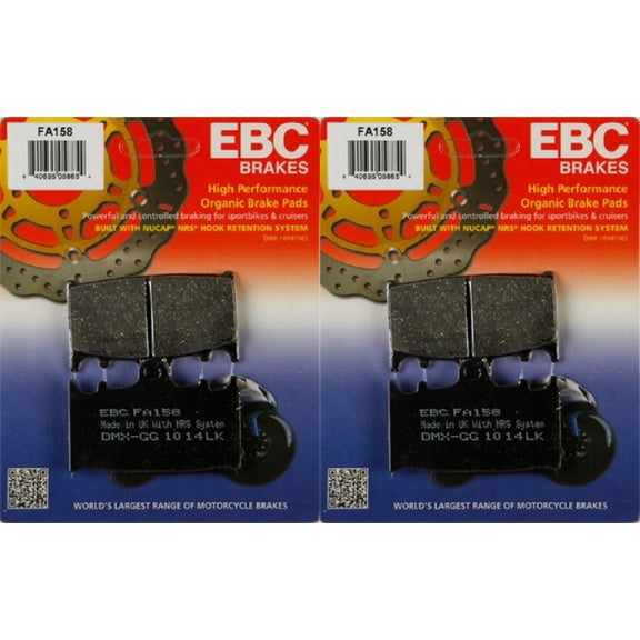 EBC Brake Pad Kit FA158 for Kawasaki Vulcan 2000 Limited 2005-2006