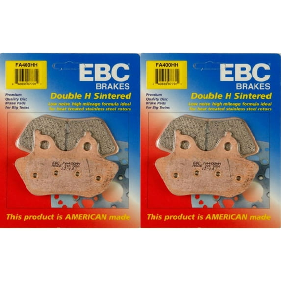 EBC Brake Pad Kit FA400HH for Harley-Davidson FLHX/FLHXI Street Glide 2006-2007