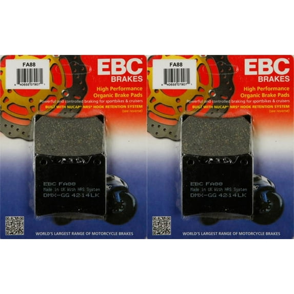 EBC Brake Pad Kit FA88 for Yamaha FJ 600 1984-1985