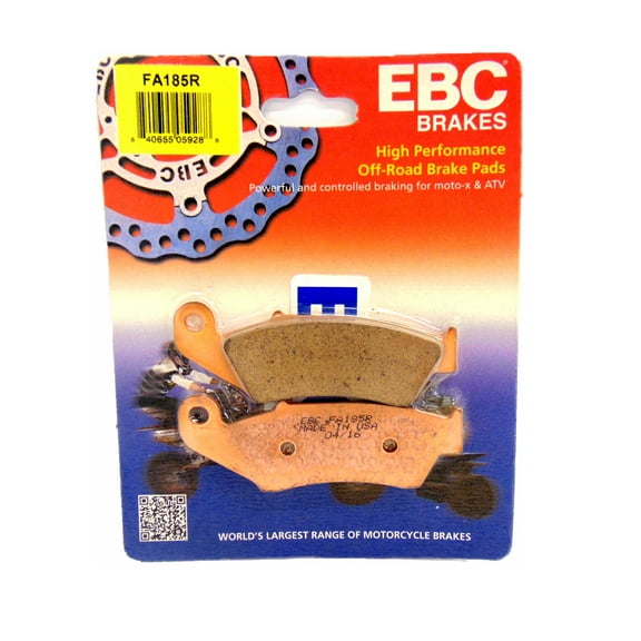 EBC Brake Pads Front fits Zero Electric Bike 2013 2014 FX ZF2.8 FX ZF5.7 FA185R