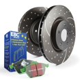 thumbnail image 1 of EBC Brakes S10KR1319 S10 Kits Greenstuff 2000 and GD Rotors Fits A6 Quattro, 1 of 6