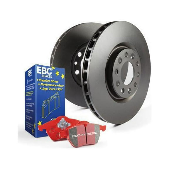 EBC Brakes Automotive Brake Kits S12KR1218 Fits select: 2006-2007,2009-2018 VOLKSWAGEN JETTA