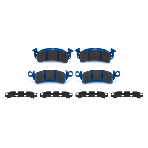 EBC Brakes Bluestuff NDX Trackday Brake Pad Set Fits select: 1969-1981 CHEVROLET CAMARO, 1970 CHEVROLET MALIBU