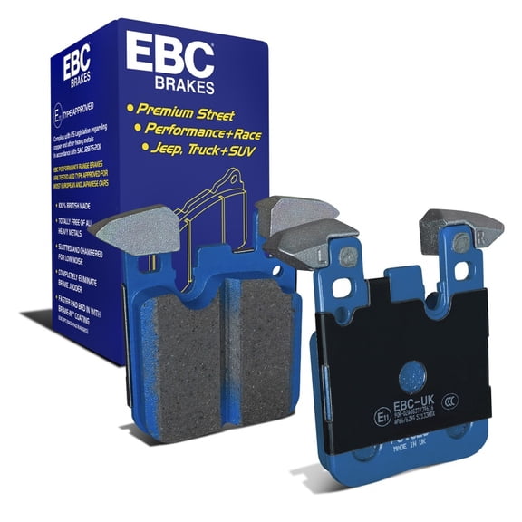 EBC Brakes Bluestuff NDX Trackday Brake Pad Set Fits select: 2013-2018 BMW 328, 2019 BMW 330I