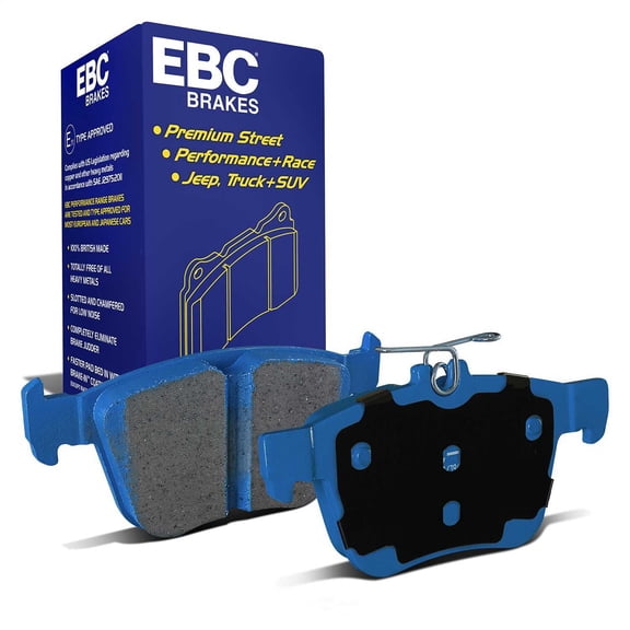 EBC Brakes Bluestuff NDX Trackday Brake Pad Set Fits select: 2019-2022 VOLKSWAGEN JETTA, 2018-2023 VOLKSWAGEN TIGUAN
