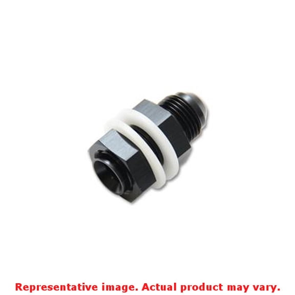 Vibrant Performance 16892 VIB16892 -6AN FUEL CELL BULKHEAD ADAPTER FITTING (WITH 2 PTFE CRUSH WASHERS & NUT)