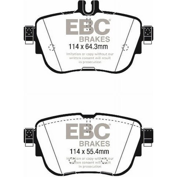 EBC Brakes DP32297C Redstuff Ceramic Low Dust Brake Pads Fits 17-23 E300 E350