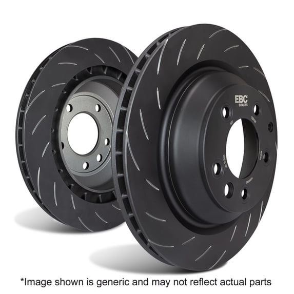 EBC Brakes - EBC SG Rear Discs (SG7366) Fits select: 2015-2021 DODGE CHALLENGER, 2016-2020 DODGE CHARGER