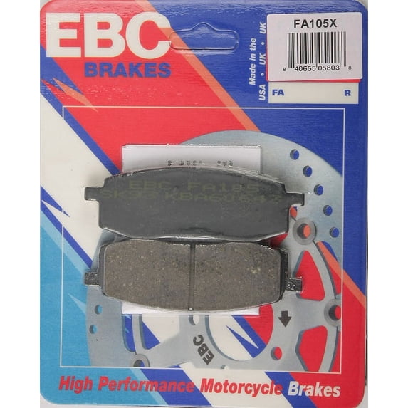 EBC Brakes FA105X; Brake Pads