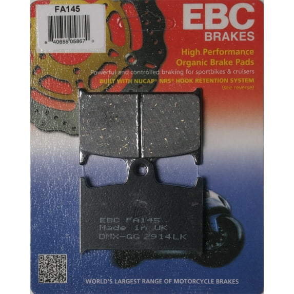 EBC Brakes FA145; Brake Pads