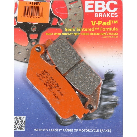 EBC Brakes FA196V; Brake Pads V-Series
