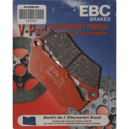 EBC Brakes FA209/2V; Brake Pads V-Series
