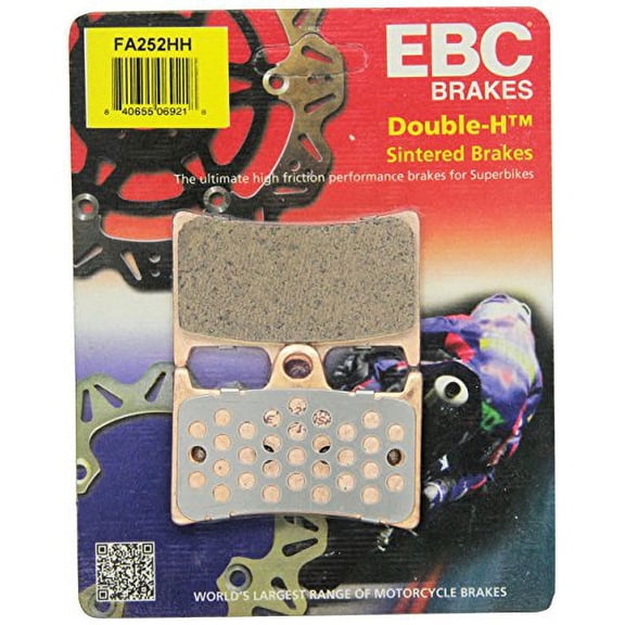 EBC Brakes FA252HH Disc Brake Pad Set , black