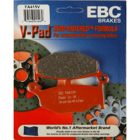 EBC Brakes  FA419V; Brake Pads V-Series