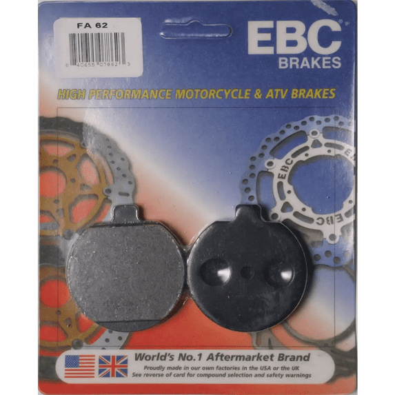 EBC Brakes Organic Brake Pad FA62