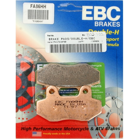 EBC Brakes  FA86HH; Brake Pads