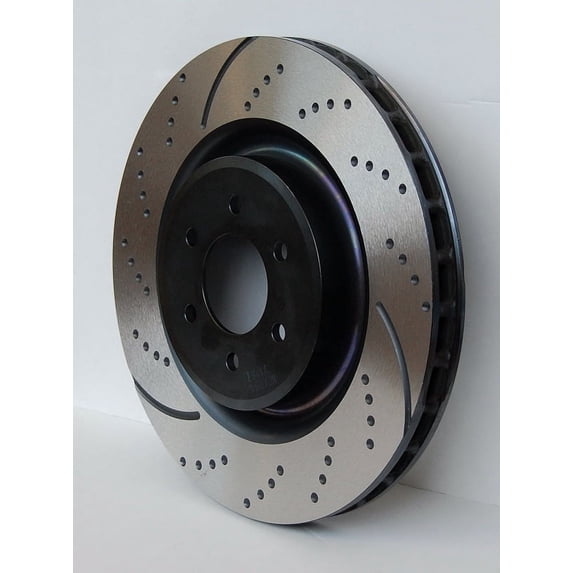 EBC Brakes GD Series Slotted and Dimpled Sport Rotors (Pair) Fits select: 1986-1991 MAZDA RX7