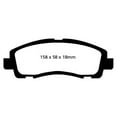 thumbnail image 1 of EBC 09-14 Acura TL 3.5 Greenstuff Front Brake Pads, 1 of 3
