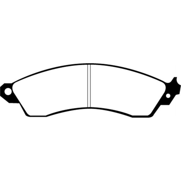 EBC 85-88 Chevrolet Camaro (3rd Gen) 2.8 (Performance Package) Greenstuff Front Brake Pads