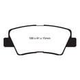 thumbnail image 1 of EBC 09-11 Hyundai Azera 3.3 Greenstuff Rear Brake Pads, 1 of 6