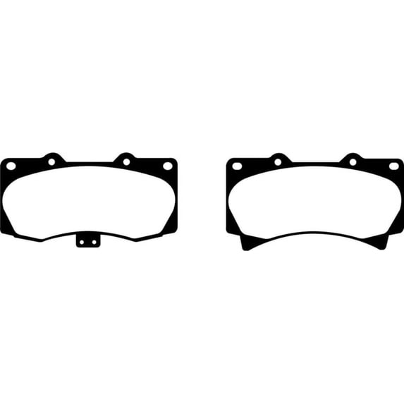 EBC Brakes Greenstuff 6000 Series Heavy Duty 4x4/SUV/Light Truck Brake Pad Set Fits select: 2006-2010 HUMMER H3, 2009-2010 HUMMER H3T
