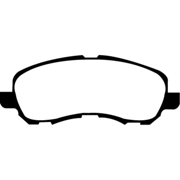 EBC Brakes Greenstuff 6000 Series Heavy Duty 4x4/SUV/Light Truck Brake Pad Set Fits select: 2007-2017 JEEP PATRIOT, 2007-2017 JEEP COMPASS