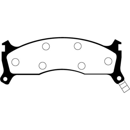 EBC Brakes Greenstuff 6000 Series Heavy Duty 4x4/SUV/Light Truck Brake Pad Set