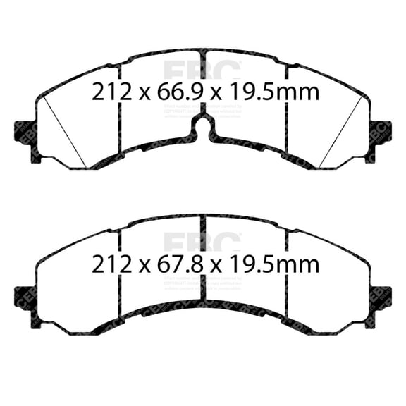EBC Brakes RK7152 Ultimax OE Style Disc Kit