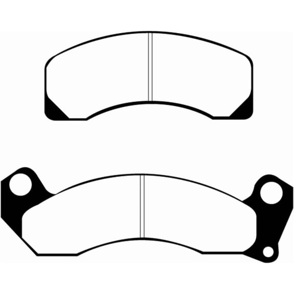 EBC Brakes Redstuff Premium Fast Street Pad For All Engine Sizes Fits select: 1983-1993 FORD MUSTANG, 1982-1994 LINCOLN TOWN CAR