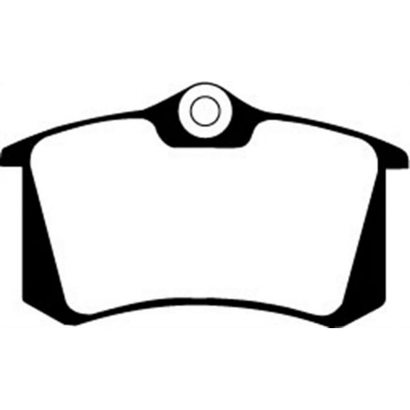 EBC Brakes Redstuff Premium Fast Street Pad For All Engine Sizes Fits select: 1984-2005,2010-2018 VOLKSWAGEN JETTA