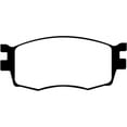 thumbnail image 1 of EBC Brakes Redstuff Premium Fast Street Pad For All Engine Sizes Fits select: 2006-2011 HYUNDAI ACCENT, 2012 HYUNDAI ACCENT GLS/GS, 1 of 3