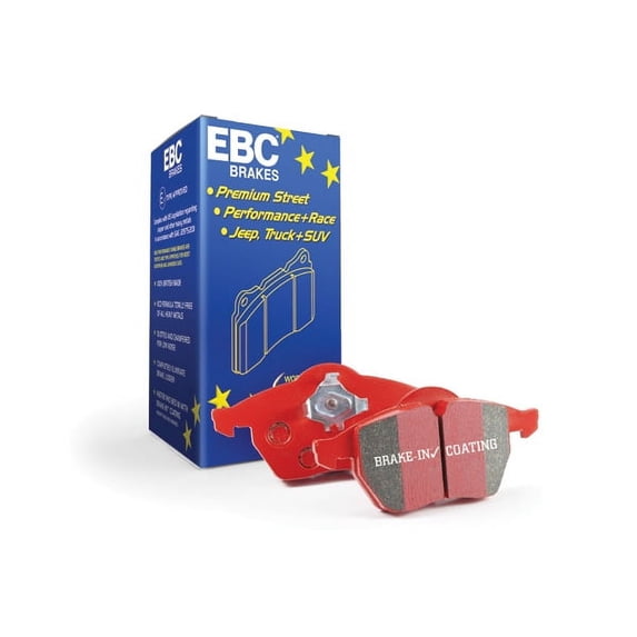 EBC Brakes Redstuff Premium Fast Street Pad For All Engine Sizes Fits select: 2008-2019 MASERATI GRANTURISMO, 2007-2012 MASERATI QUATTROPORTE