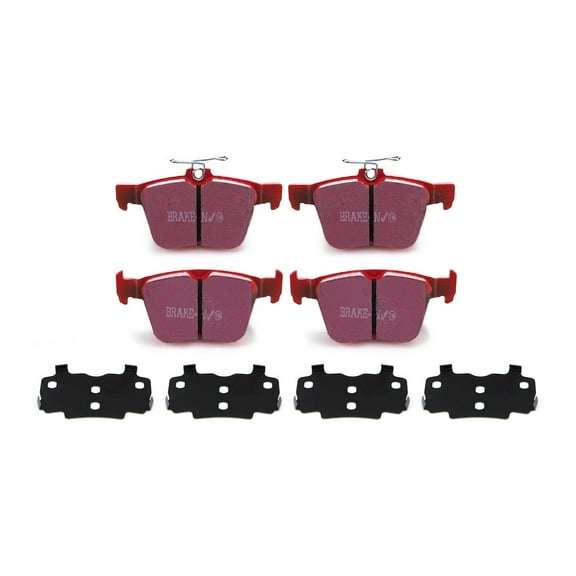 EBC Brakes Redstuff Premium Fast Street Pad For All Engine Sizes Fits select: 2015-2020 AUDI S3, 2019-2023 AUDI TTS