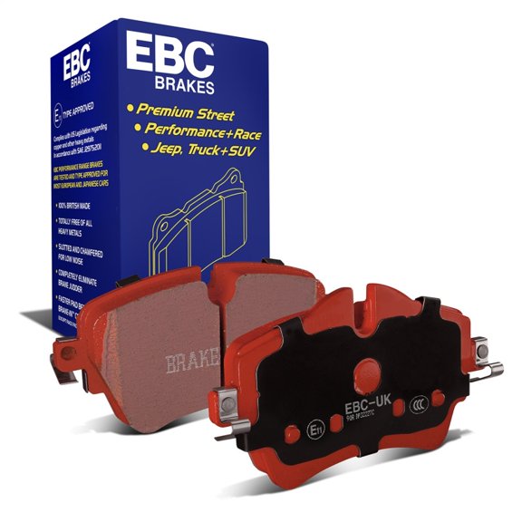 EBC Brakes Redstuff Premium Fast Street Pad For All Engine Sizes Fits select: 2015-2022 MINI COOPER, 2023 MINI COOPER S