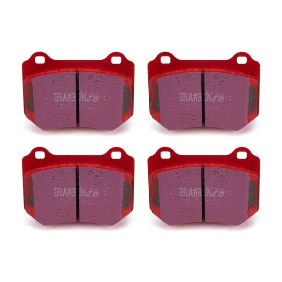 EBC Brakes Redstuff Premium Fast Street Pad For All Engine Sizes Fits select: 2018-2021 SUBARU WRX
