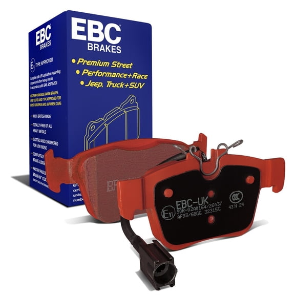 EBC Brakes Redstuff Premium Fast Street Pad For All Engine Sizes Fits select: 2018-2022 ALFA ROMEO STELVIO, 2017-2022 ALFA ROMEO GIULIA
