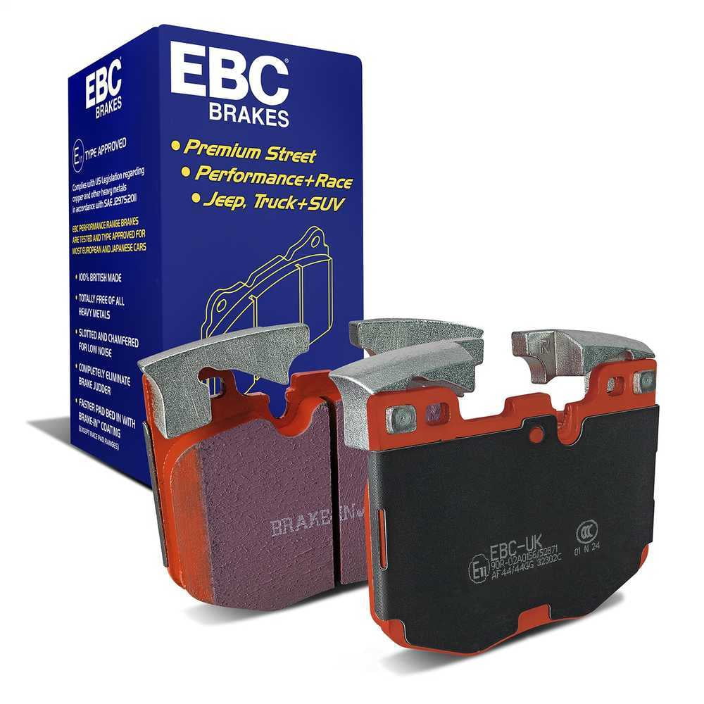 EBC Brakes Redstuff Premium Fast Street Pad For All Engine Sizes Fits select: 2018-2022 BMW X3, 2022 BMW X7