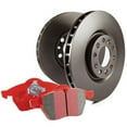 thumbnail image 1 of EBC Brakes S12KR1282 S12 Kits Redstuff and RK Rotors Fits 06-13 C30 C70 S40 V50 Fits select: 2006-2011 VOLVO S40, 2006-2013 VOLVO C70, 1 of 1