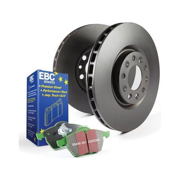 EBC Brakes S14KR1133 S14 Kits Greenstuff and RK Rotors SUV Fits 14-17 QX50 Fits select: 2014-2017 INFINITI QX50