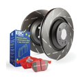 thumbnail image 1 of EBC Brakes S4KF1206 S4 Kits Redstuff and USR Rotor Fits 99-01 I30 Maxima Fits select: 1999-2001 NISSAN MAXIMA, 2001 INFINITI I30, 1 of 2