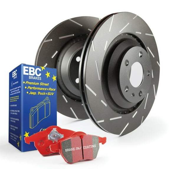 EBC Brakes S4KR1334 S4 Kits Redstuff and USR Rotor Fits select: 2010-2018 VOLKSWAGEN JETTA, 2012-2015 VOLKSWAGEN PASSAT