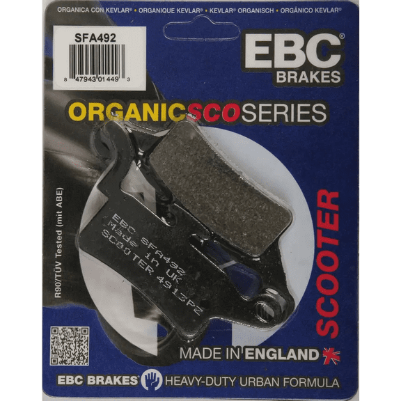 EBC Brakes SFA492 Standard Scooter Brake Pad