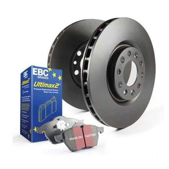 EBC Brakes UD1113 & RK7637 Rear S1 Kits Ultimax Pads & RK Rotors for 2016-2020 Lexus IS300