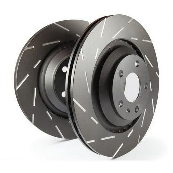 EBC Brakes USR Fine Slotted Rotors (Pair) Fits select: 2019-2020 HONDA CIVIC TYPE-R, 2021 HONDA CIVIC TYPE-R TOURING